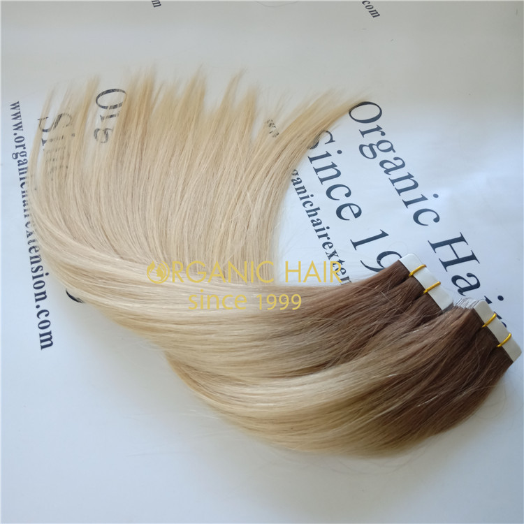 Wholesale Piano color tape in hair extension with best quality and best pride A79